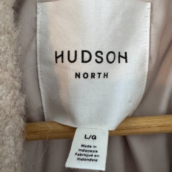 Boucle wool blend blazer style coat - Picture 2 of 4